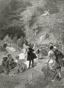 La fiesta en casa de Thérèse, siglo XIX de Emile Antoine Bayard